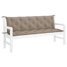 vidaXL 315036 - Garden Bench Cushion 180x(50+50)x7cm Oxford Fabric