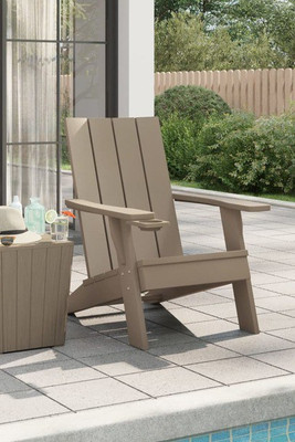 vidaXL 364175 - Garden Adirondack Chair Light 75x88.5x89.5cm Polypropylene