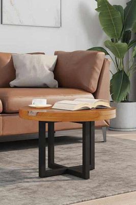 vidaXL 243466 - Coffee Table Teak Resin 60 cm