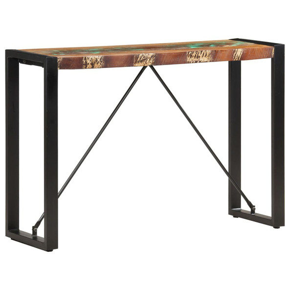vidaXL 285946 - Console Table 110x35x76 cm Solid Reclaimed Wood