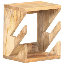 vidaXL 320480 - Wall Mounted Skateboard Holder 25x20x30 cm Solid Mango Wood