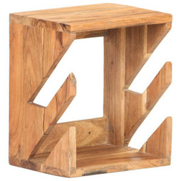 vidaXL 320482 - Support mural de planche à roulettes 25x20x30 cm Bois dacacia