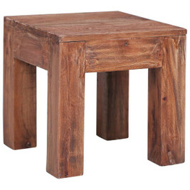 vidaXL 283919 - Coffee Table 30x30x30 cm Solid Mahogany Wood