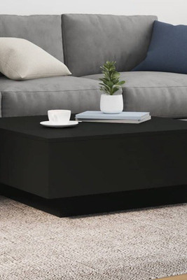 vidaXL 836589 - Coffee Table with LED Lights 80x80x31 cm