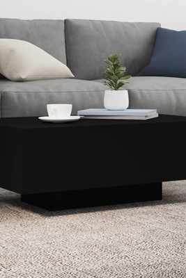 vidaXL 836610 - Coffee Table with LED Lights 85x55x31 cm