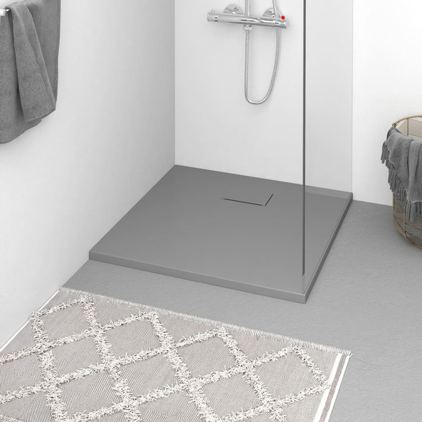 vidaXL 148930 - Shower Base Tray SMC 80x80 cm