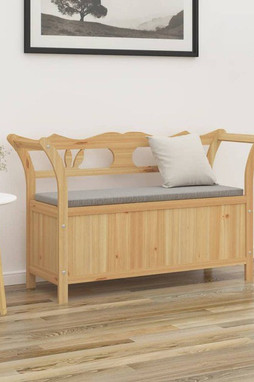 vidaXL 351777 - Banc 107x45x75,5 cm Bois de sapin solide