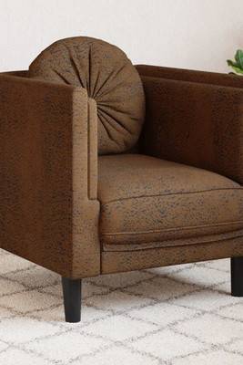 vidaXL 372631 - Sofa Chair with Cushion Faux Suede Leather