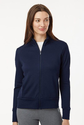 Adidas A1007 - Women's Ultimate Textured Full-Zip Jacket