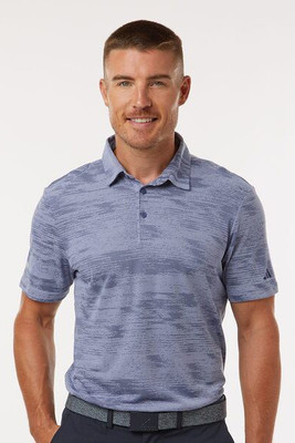 Adidas A2005 - Ultimate365 Textured Stripe Polo