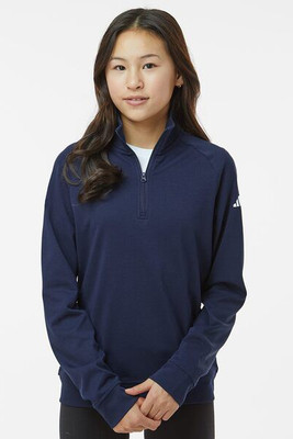 Adidas A4001 - Youth Quarter-Zip Pullover
