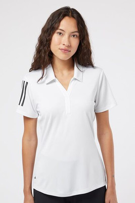 Adidas A481 - Women's Floating 3-Stripes Polo