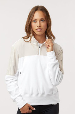 Adidas A601 - Womens Fleece Quarter-Zip Pullover