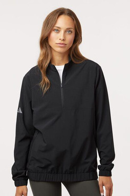 Adidas A706 - Jersey de mujer con media cremallera tejida