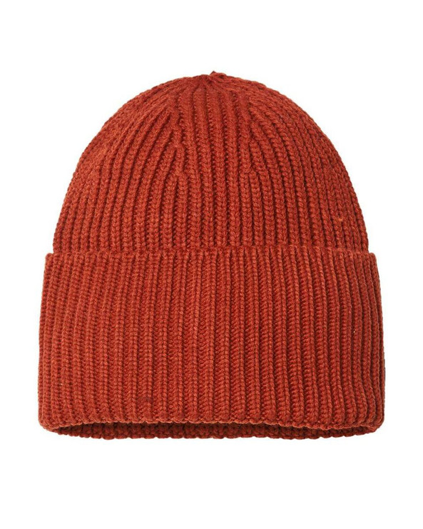 Atlantis Headwear OAK - Gorro sostenible de canalé grueso con puño