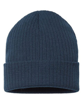 Atlantis Headwear RIO - Sustainable Rib Cuffed Beanie