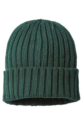 Atlantis Headwear SHORE - Sustainable Cable Knit Cuffed Beanie