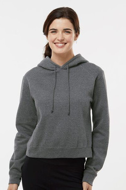 Badger 1261 - Womens Crop Hooded Sweatshirt