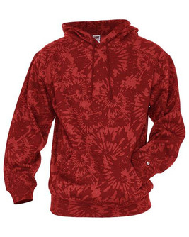 Badger 1275 - Tie-Dyed Triblend Hooded Sweatshirt