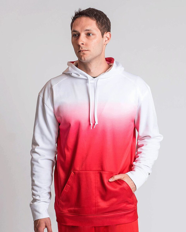 Badger 1403 - Ombre Hooded Sweatshirt