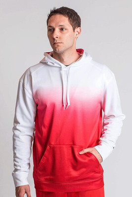 Badger 1403 - Ombre Hooded Sweatshirt