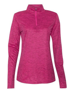Badger 4173 - Women’s Tonal Blend Quarter-Zip Pullover