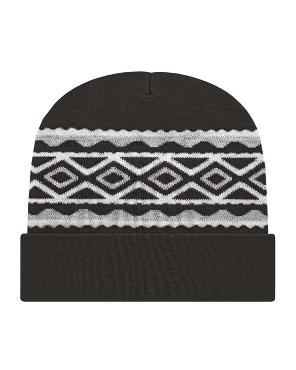 CAP AMERICA RKD12 - USA- Made Diamond Cuffed Beanie