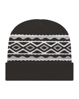 CAP AMERICA RKD12 - USA- Made Diamond Cuffed Beanie