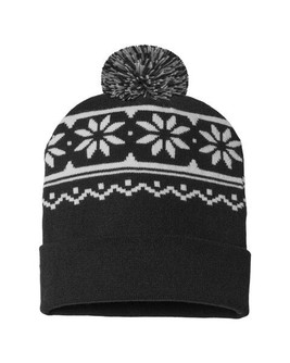 CAP AMERICA RKF12 - USA-Made Snowflake Beanie