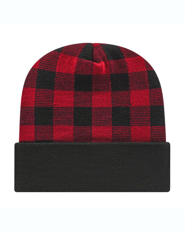 CAP AMERICA RKP12 - Gorro a cuadros USA-Made