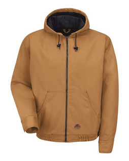 Red Kap JD20 - Blended Duck Zip-Front Hooded Jacket