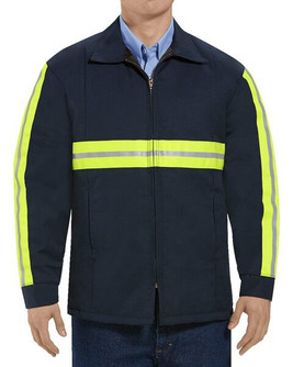 Red Kap JT50EN - Enhanced Visibility Perma-Lined Panel Jacket