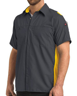 Red Kap SY42 - Performance Plus Short Sleeve Shirt with Oilblok Technology
