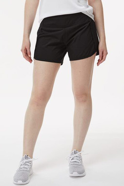 Boxercraft BW6103 - Womens Stretch Woven Lined Shorts