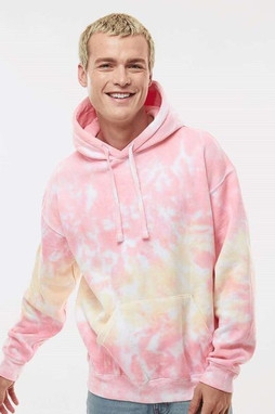 Colortone 8777 - Tie-Dyed Hooded Sweatshirt