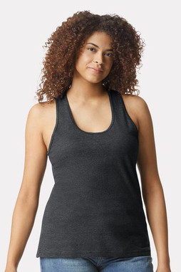 Gildan 64220LCVC - Softstyle® Women’s CVC Racerback Tank Top