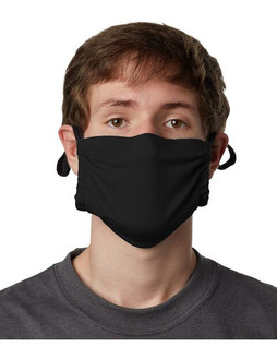 Hanes MKPKCR - 2-Ply Cotton Pocket Face Mask