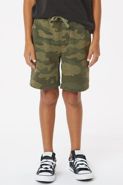 Independent Trading Co. PRM16SRT - Youth Lightweight Special Blend Fleece Shorts