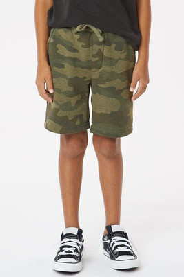 Independent Trading Co. PRM16SRT - Youth Lightweight Special Blend Fleece Shorts