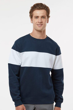 J. America 8646 - Varsity Fleece Crewneck Sweatshirt