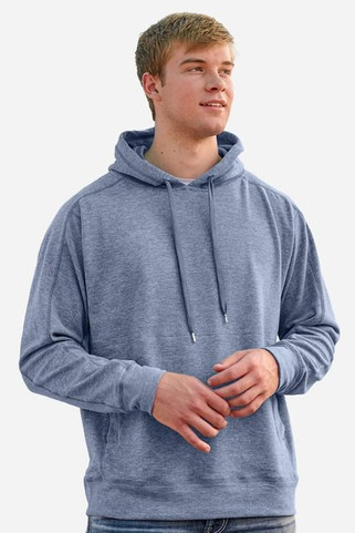 J. America 8740 - Electric Fleece Hooded Sweatshirt