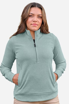 J. America 8762 - Sudadera con cremallera y forro polar Element para mujer