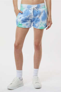 J. America 8856 - Womens Fleece Shorts