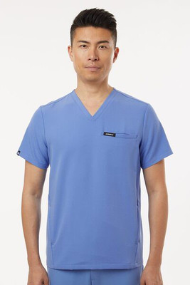 Jaanuu M10002 - Platt 3-Pocket Scrub V-Neck Top