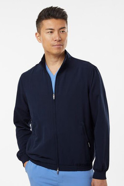 Jaanuu M60001 - Wolfe Everyday Full-Zip 6-Pocket Scrub Jacket