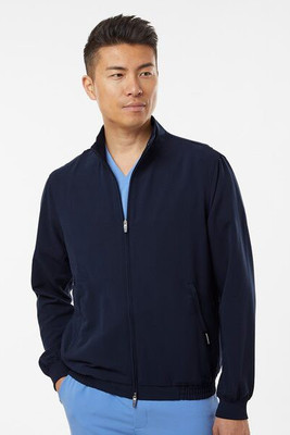 Jaanuu M60001 - Wolfe Everyday Full-Zip 6-Pocket Scrub Jacket