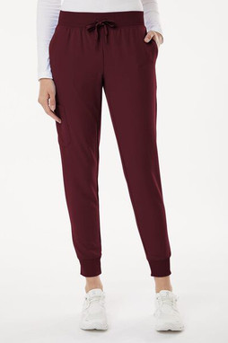 Jaanuu W20003P - Womens Silex Knit-Waist Scrub Joggers - Petite Sizes