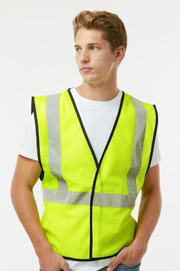 Kishigo 1571-1572 - Hook-and-Loop Mesh Vest
