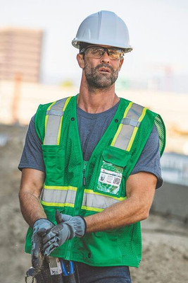 Kishigo B100-111 - EV Series® Enhanced Visibility Multi-Pocket Mesh Vest