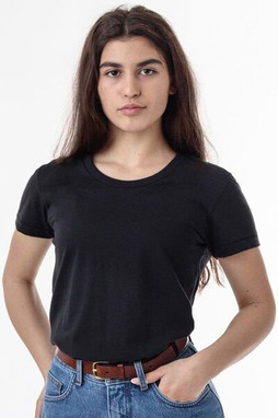 Los Angeles Apparel FF3001 - USA-Made Womens 50/50 T-Shirt
